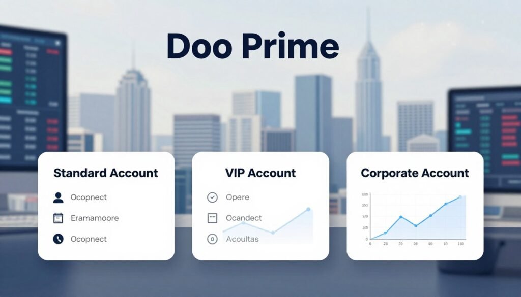 Doo Prime account types comparison