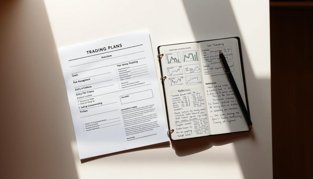 komponen trading plan dan jurnal